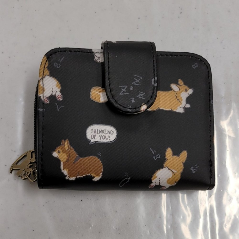 Waterproof Snap Fold Short Wallet Coin Purse - Picture 7 of 13